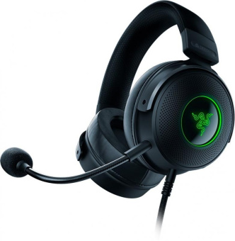 Наушники с микрофоном Razer Kraken V3 черный/красный 1.2м мониторные оголовье (RZ04-03770200-R3M1) от магазина РЭССИ