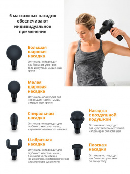 Массажер Beurer MG180 26Вт черный от магазина РЭССИ