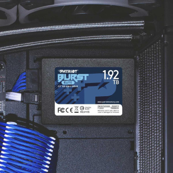 Накопитель SSD Patriot SATA III 1.92Tb PBE192TS25SSDR Burst Elite 2.5" от магазина РЭССИ