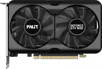 Видеокарта Palit PCI-E PA-GTX1650 GP OC 4G D6 NVIDIA GeForce GTX 1650 4096Mb 128 GDDR6 1410/12000 HDMIx1 DPx2 HDCP Ret от магазина РЭССИ