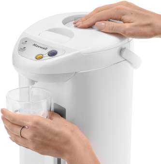Термопот Maxwell MW-1754 3.3л. 750Вт белый от магазина РЭССИ