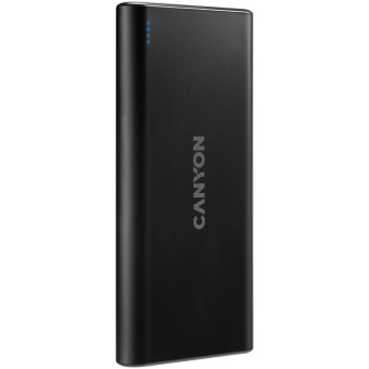 Мобильный аккумулятор Canyon PB-108 10000mAh 2.1A черный (CNE-CPB1008B) от магазина РЭССИ