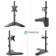 Кронштейн для мониторов Onkron D101FS черный 13"-34" макс.8кг настольный поворот и наклон от магазина РЭССИ