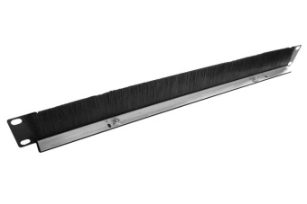 Кабельный органайзер горизонтальный ЦМО ГКО-Щ-1 щетки 1U шир.:19" глуб.:18.5мм от магазина РЭССИ