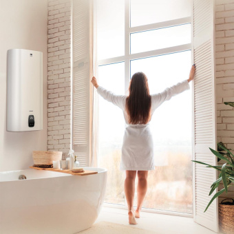 Водонагреватель Timberk Lotta T-WSE80-FS1D-V 2кВт 80л электрический настенный/белый от магазина РЭССИ