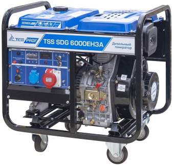 Генератор ТСС SDG 6000EH3A 6.5кВт от магазина РЭССИ