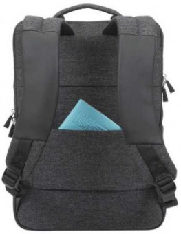 Рюкзак для ноутбука 15.6" Riva 8861 черный полиуретан/полиэстер от магазина РЭССИ