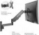 Кронштейн для телевизора Onkron G150 черный 13"-34" макс.8кг настенный поворот и наклон верт.перемещ. от магазина РЭССИ