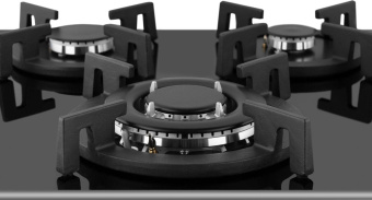 Газовая варочная поверхность Weissgauff HGG 631 BGV черный от магазина РЭССИ