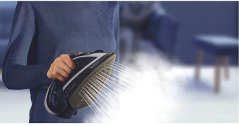 Утюг Tefal FV8062E0 3000Вт черный/серый от магазина РЭССИ