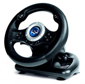 Руль Sven GC-W500 10кноп. (с педалями) черный от магазина РЭССИ