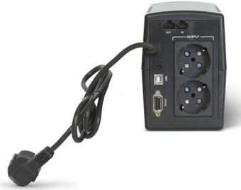 Источник бесперебойного питания Импульс JS10102 600Вт 1000ВА черный от магазина РЭССИ