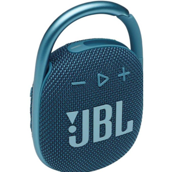 Колонка порт. JBL Clip 4 синий 5W 1.0 BT 15м 500mAh (JBLCLIP4BLU) от магазина РЭССИ