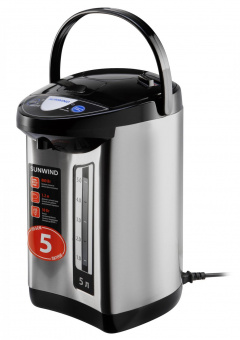 Термопот SunWind SUN-TP-3 5л. 800Вт черный/серебристый от магазина РЭССИ