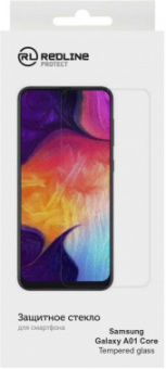Защитное стекло для экрана Redline для Samsung Galaxy A01 Core прозрачная 1шт. (УТ000021703) от магазина РЭССИ