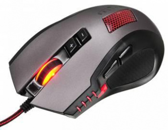 Мышь Оклик 805G V2 BEOWULF черный/серебристый оптическая (3200dpi) USB (8but) от магазина РЭССИ