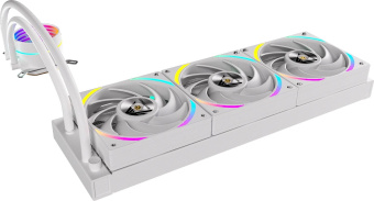 Система водяного охлаждения Formula Oasis L360 ARGB Soc-AM5/AM4/1200/2066/1700/1851 белый 4-pin 1-27dB Al+Cu 360W Ret (OASIS L360 ARGB WH) от магазина РЭССИ