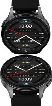 Смарт-часы Amazfit Pop 3R A2319 1.43" AMOLED корп.черный рем.черный (1746284) от магазина РЭССИ