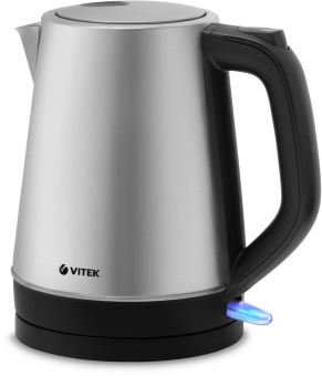 Чайник электрический Vitek VT-7040 1.7л. 2200Вт сталь корпус: металл/пластик от магазина РЭССИ