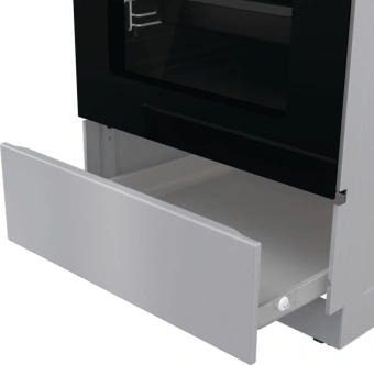 Плита Электрическая Gorenje GEC5C41SG серый стеклокерамика (без крышки) от магазина РЭССИ
