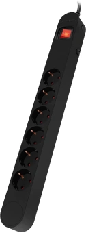 Сетевой фильтр Ippon NF-EU-1.8-10 1.8м (6 розеток) черный (коробка) от магазина РЭССИ