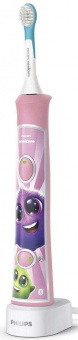 Зубная щетка электрическая Philips Sonicare For Kids HX6352/42 розовый от магазина РЭССИ