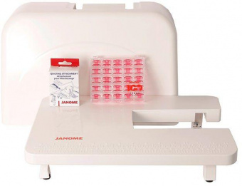Швейная машина Janome 3160 PG белый/розовый от магазина РЭССИ