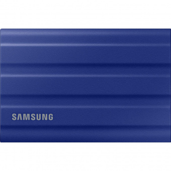 Накопитель SSD Samsung Original USB-C 1Tb MU-PE1T0R/WW Shield T7 1.8" синий от магазина РЭССИ