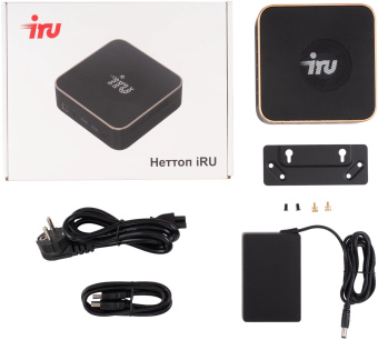 Неттоп IRU Tactio 525 Ryzen 5 6600H (3.3) 16Gb SSD512Gb 660M Windows 11 Pro GbitEth WiFi BT черный (2057781) от магазина РЭССИ