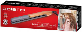 Выпрямитель Polaris PHSS 2098TTi Tourmaline PROF 35Вт черный/розовое золото (макс.темп.:220С) от магазина РЭССИ