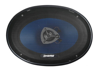Колонки автомобильные Digma DCA-B693 300Вт 90дБ 4Ом 15x23см (6x9дюйм) (ком.:2кол.) коаксиальные трехполосные от магазина РЭССИ