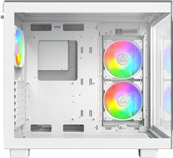 Корпус Montech King 65 черный без БП ATX 2xUSB3.0 audio bott PSU от магазина РЭССИ