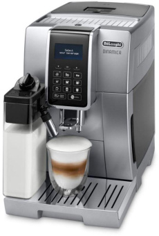 Кофемашина Delonghi Dinamica ECAM350.75.S 1450Вт серебристый от магазина РЭССИ