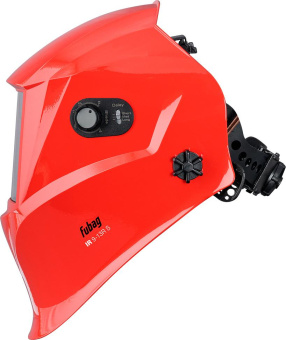 Маска сварщика Fubag IR 9-13R S филь.:хамел. см.экр.95x36мм красный (38073) от магазина РЭССИ