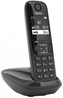 Р/Телефон Dect Gigaset AS690 RUS SYS черный АОН от магазина РЭССИ