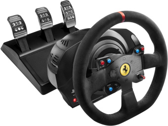 Руль ThrustMaster Sportline T300 6кноп. (с педалями) черный от магазина РЭССИ