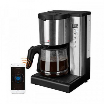 Кофеварка капельная Redmond RCM-M1509S 600Вт черный/серебристый от магазина РЭССИ