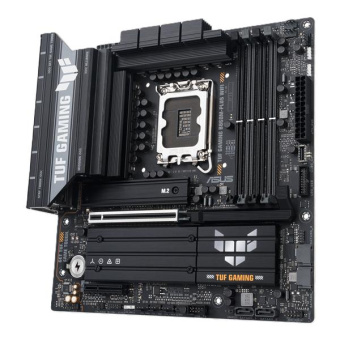 Материнская плата Asus TUF GAMING B860M-PLUS WIFI Soc-1851 Intel B860 4xDDR5 mATX AC`97 8ch(7.1) 2.5Gg RAID+HDMI+DP от магазина РЭССИ