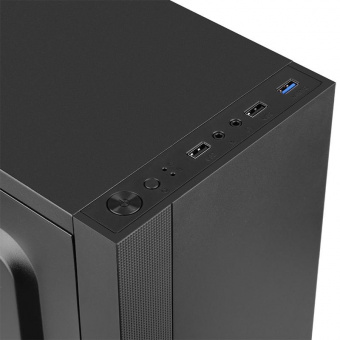 Корпус Accord K-16 черный без БП ATX 6x120mm 2xUSB2.0 1xUSB3.0 audio от магазина РЭССИ