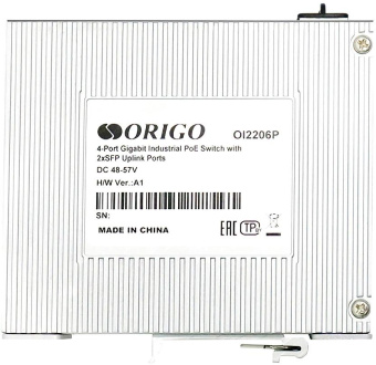 Коммутатор Origo OI2206P/120W OI2206P/120W/A1A (L2) 4x1Гбит/с 2SFP 4PoE 4PoE+ 120W неуправляемый от магазина РЭССИ