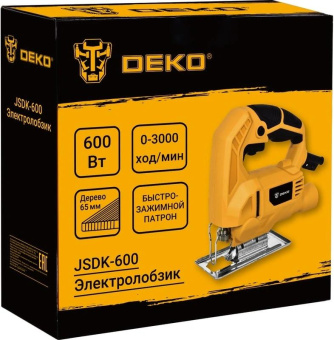 Лобзик Deko JSDK-600 600Вт 3000ходов/мин от электросети от магазина РЭССИ
