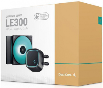 Система водяного охлаждения Deepcool LE300 RGB Soc-AM5/AM4/1200/1700/1851 черный 4-pin 18-33dB Al+Cu 180W 945gr Ret (R-LE300-BKLNMC-G-1) от магазина РЭССИ