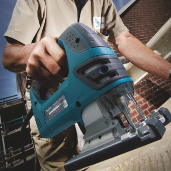 Лобзик Makita 4350FCTJ 720Вт 2800ходов/мин от электросети (кейс в комплекте) от магазина РЭССИ