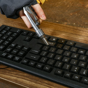 Пистолет продувочный Deko DKDG01 100л/мин соп.:25мм серебристый от магазина РЭССИ