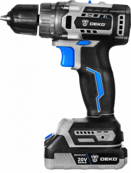 Дрель-шуруповерт Deko Sharker 20V аккум. патрон:быстрозажимной (063-4037) от магазина РЭССИ