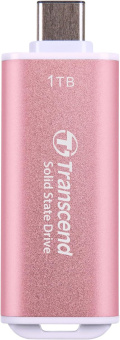 Накопитель SSD Transcend USB-C 1TB TS1TESD300P ESD300 розовый от магазина РЭССИ