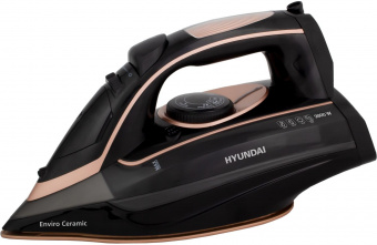 Утюг Hyundai H-SI01338 2800Вт черный/золотистый от магазина РЭССИ