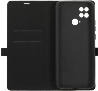 Чехол (флип-кейс) BoraSCO для Xiaomi Poco C40 черный (70748) от магазина РЭССИ