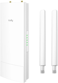 Повторитель беспроводного сигнала Cudy AP1200 Outdoor AC1200 Wi-Fi белый от магазина РЭССИ