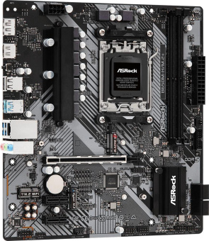 Материнская плата Asrock B650M-H/M.2+ SocketAM5 AMD B650 2xDDR5 mATX AC`97 8ch(7.1) GbLAN RAID+HDMI+DP от магазина РЭССИ